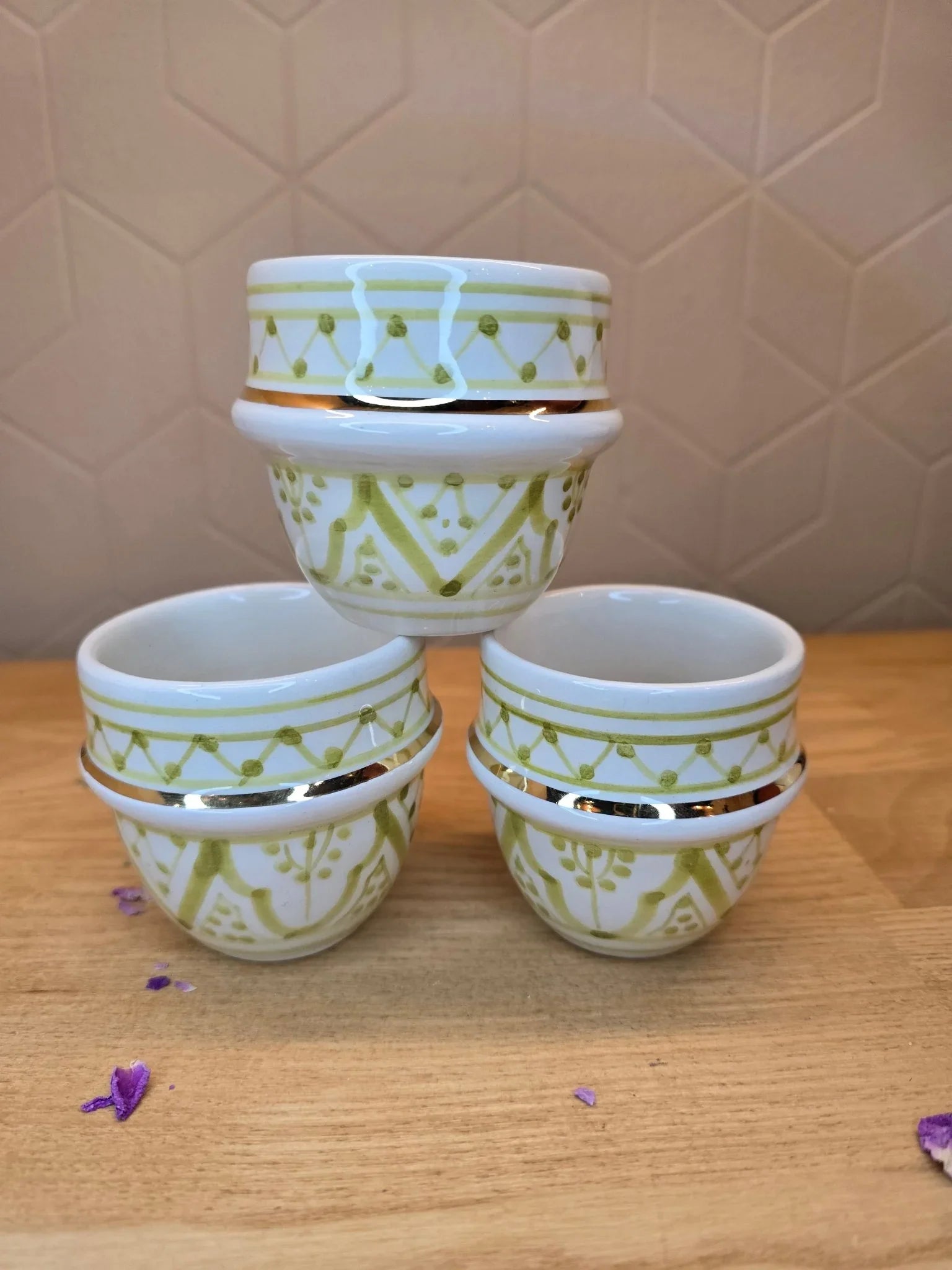 Tasse Espresso Beldi Zwak Olive Gold - Ij Beldi