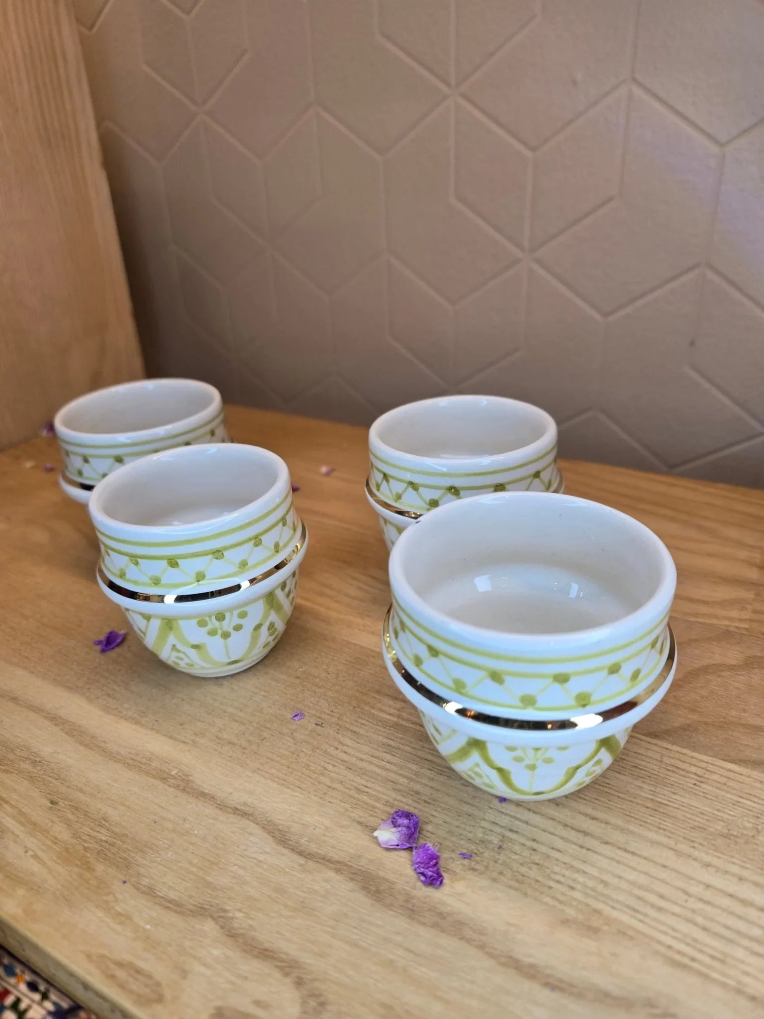Tasse Espresso Beldi Zwak Olive Gold - Ij Beldi