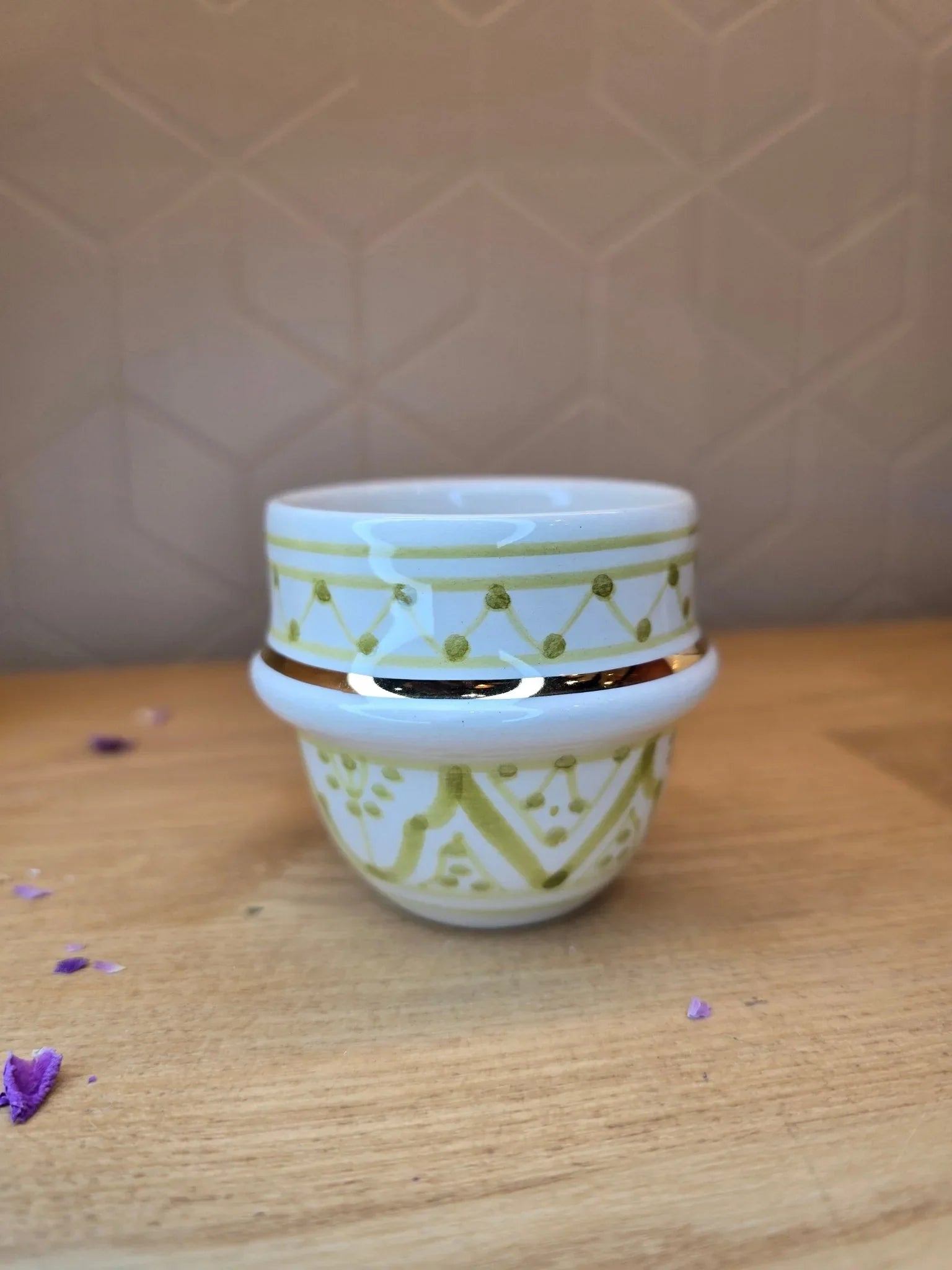 Tasse Espresso Beldi Zwak Olive Gold - Ij Beldi
