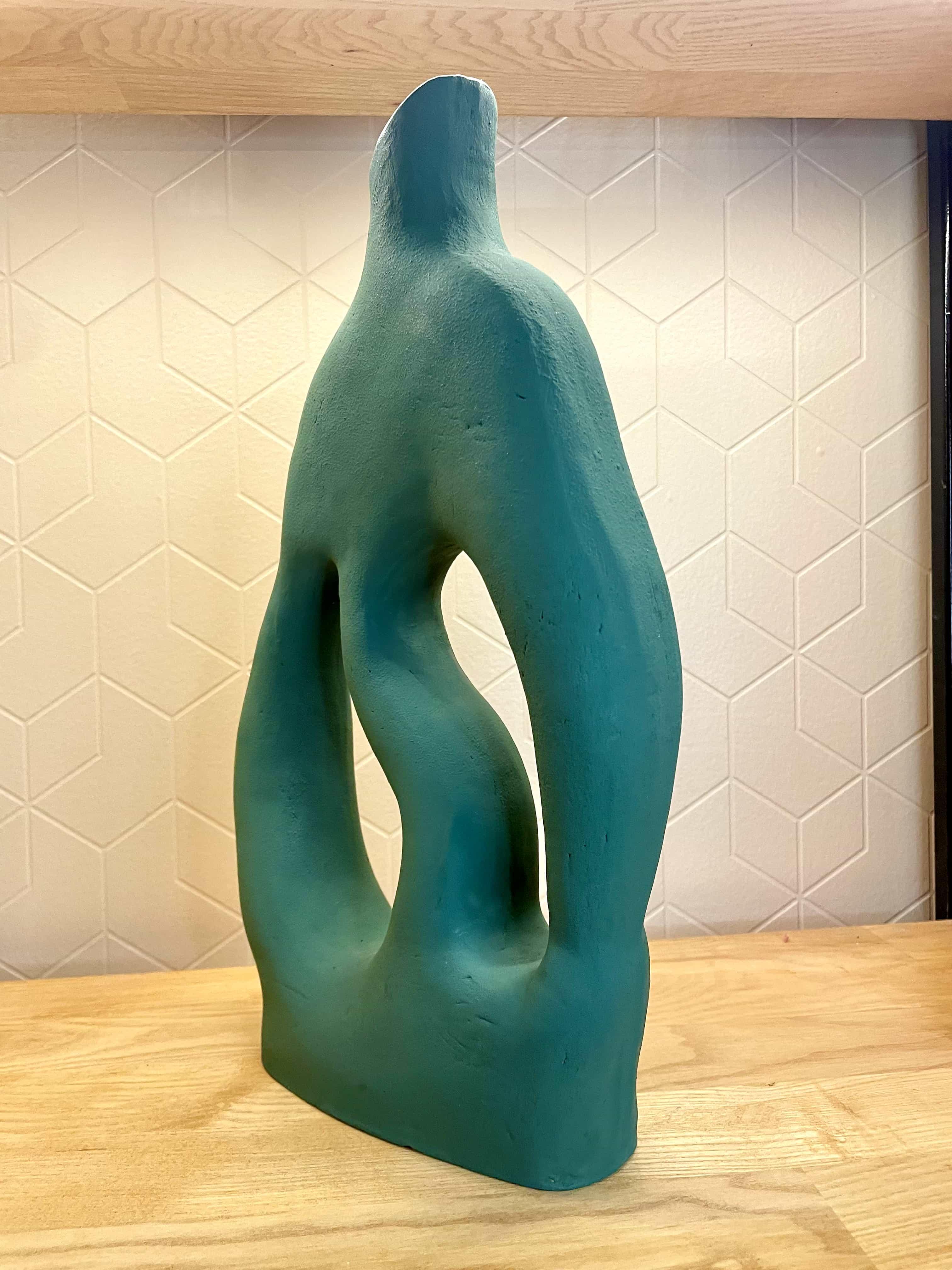 Vase AMAZIGH vert - Ij Beldi