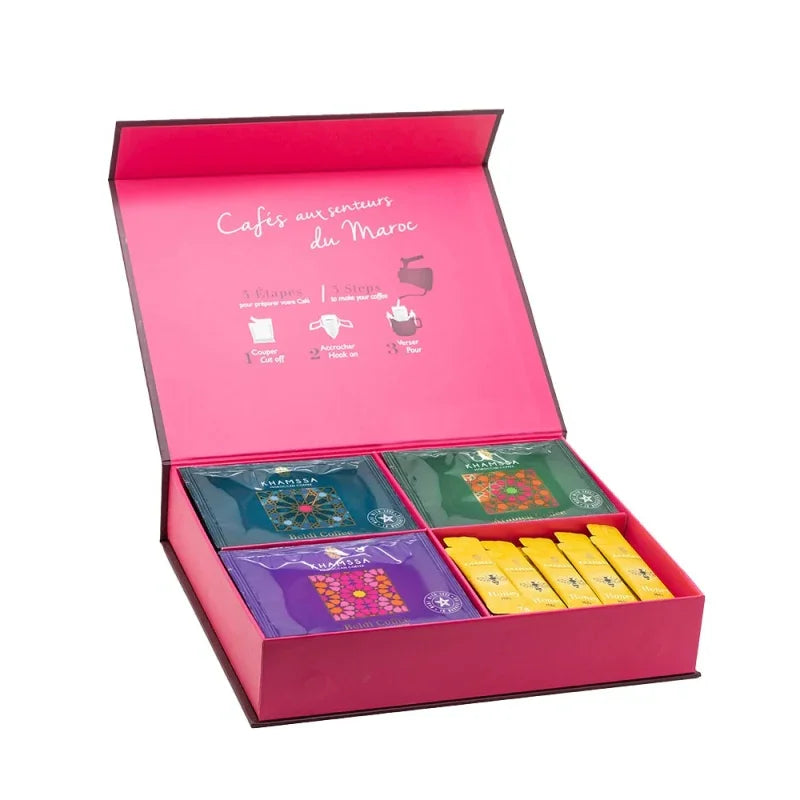 Coffret Cafés Khamssa Rose - Ij Beldi