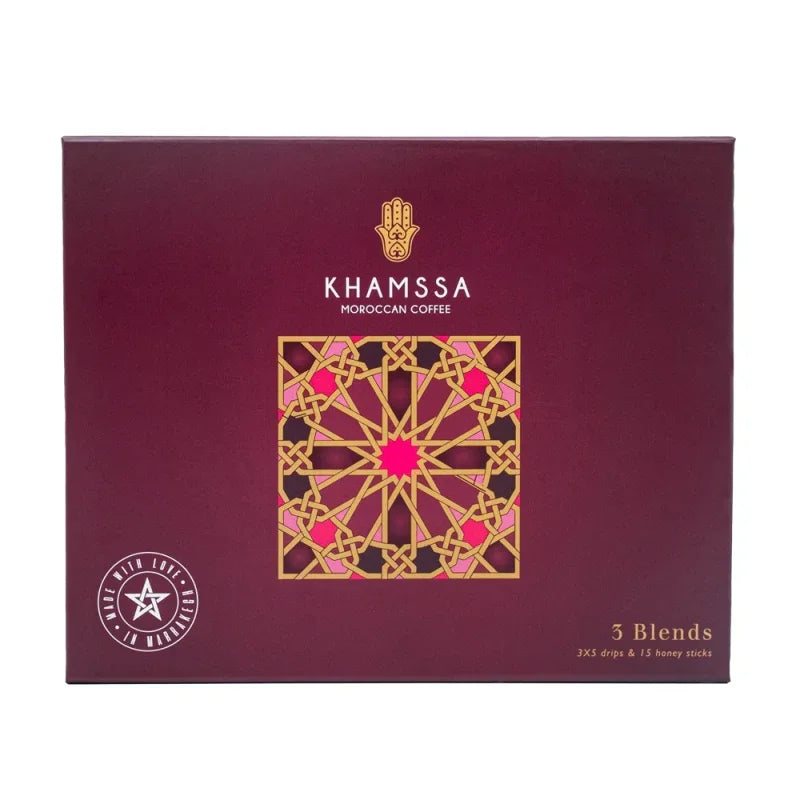 Coffret Cafés Khamssa Rose - Ij Beldi