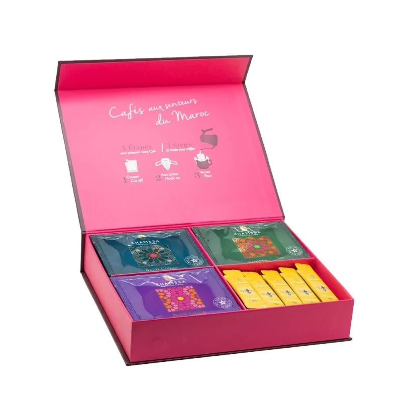 Coffret Cafés Khamssa Rose - Ij Beldi