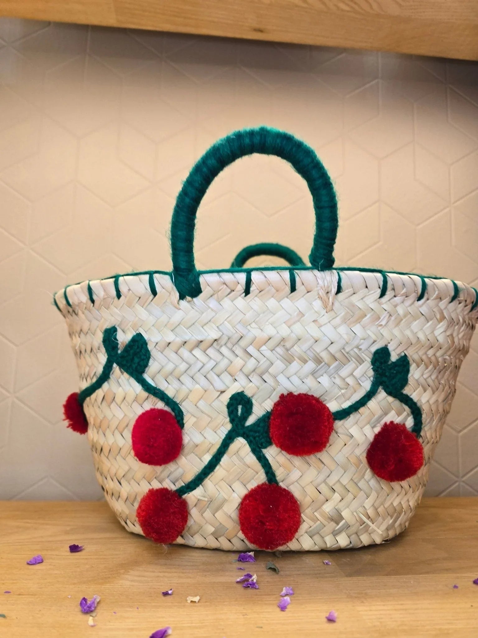 Mini Panier Souk Cerises - Ij Beldi