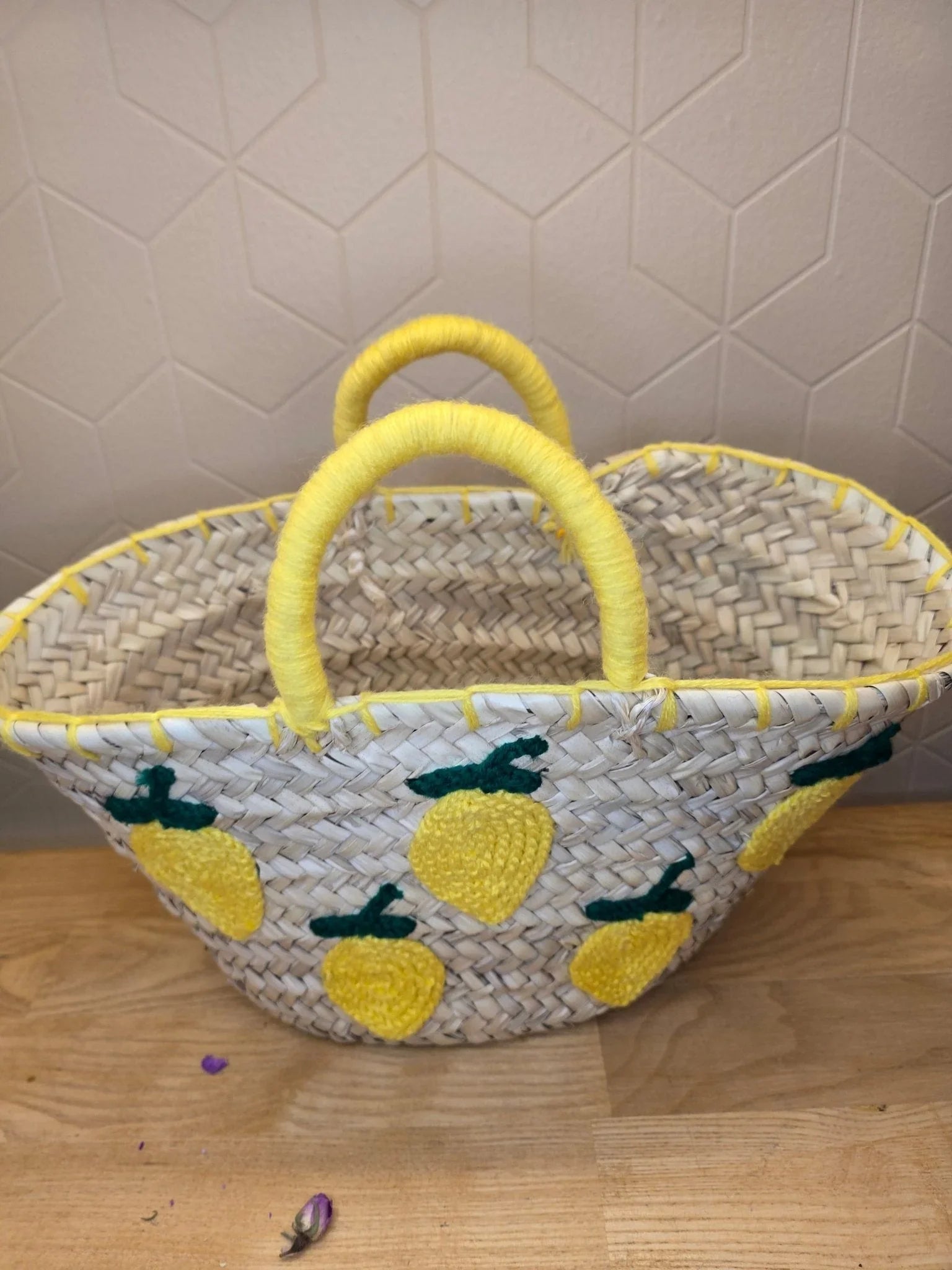 Mini Panier Souk Citron - Ij Beldi