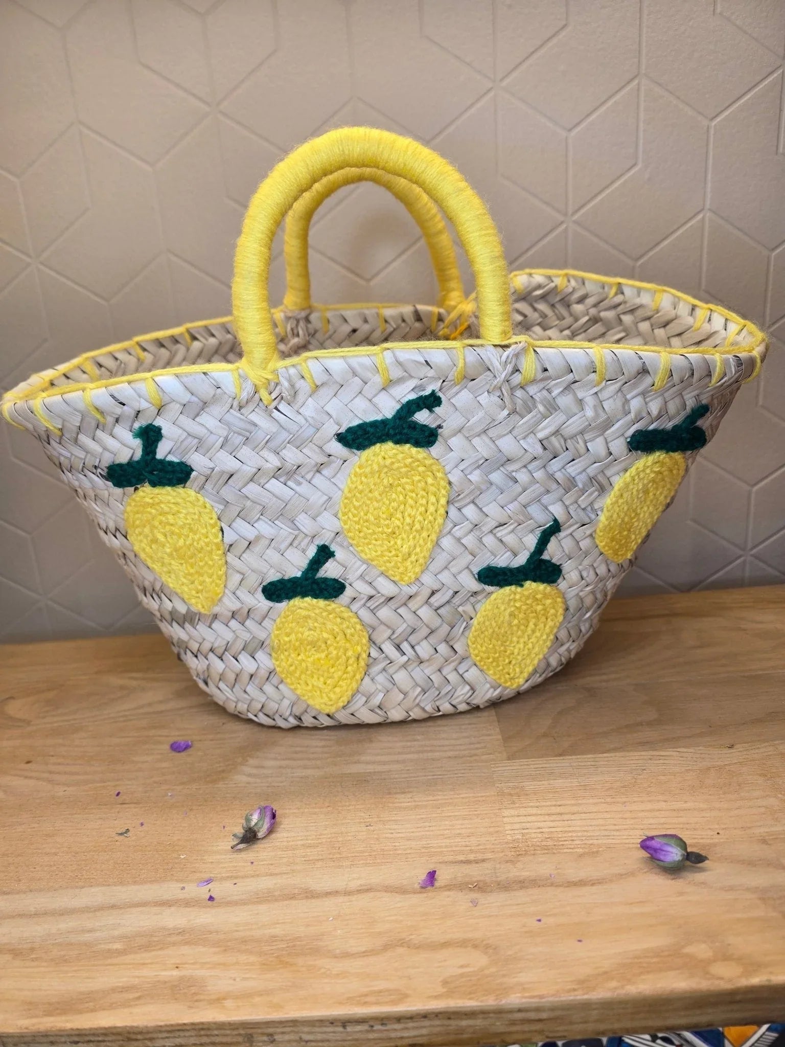 Mini Panier Souk Citron - Ij Beldi