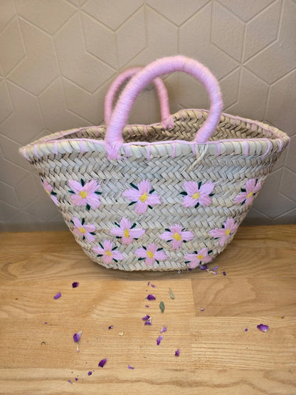 Mini Panier Souk Fleurs - Ij Beldi