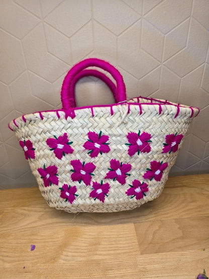 Mini Panier Souk Fleurs - Ij Beldi