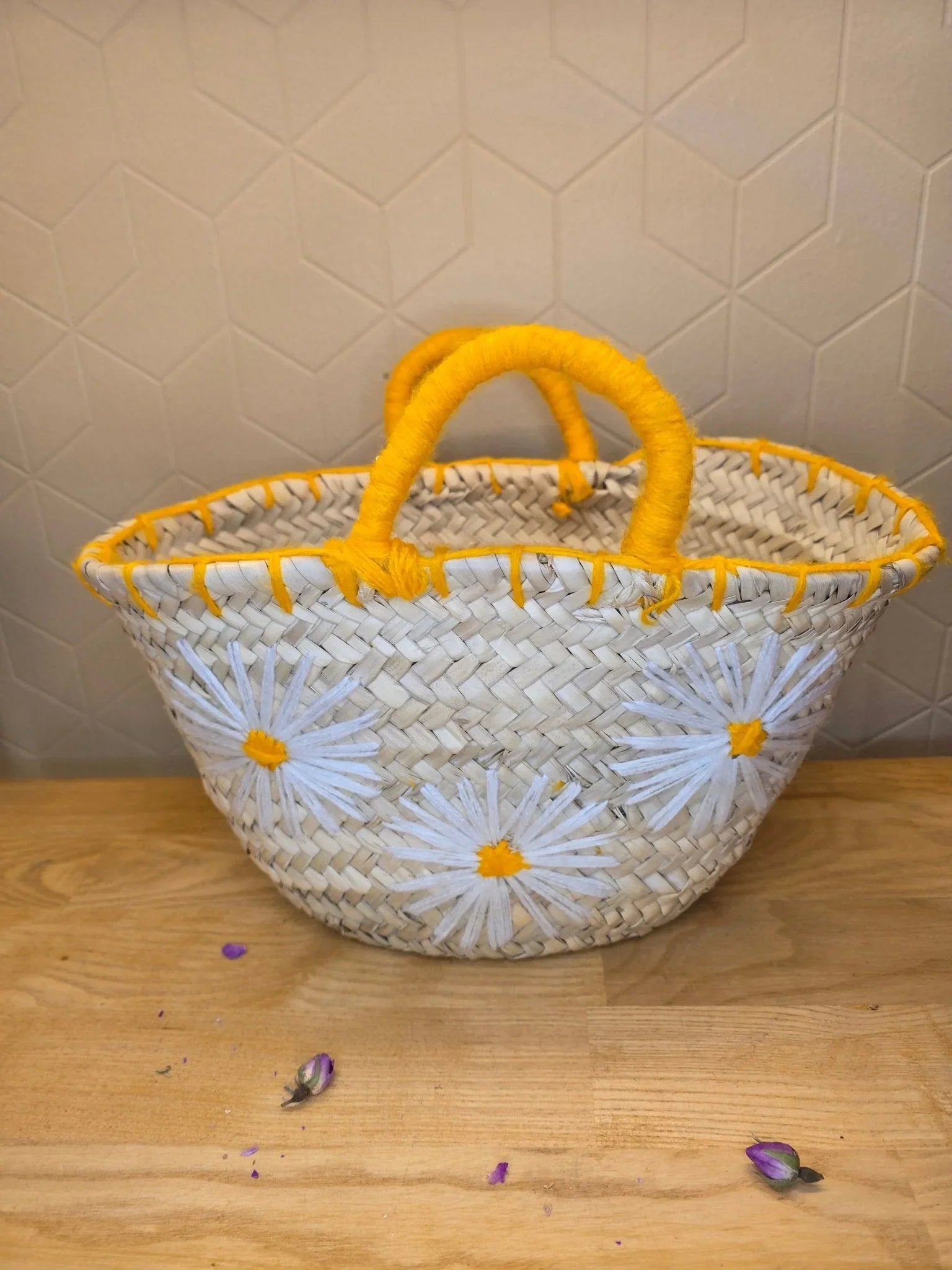Mini Panier Souk Marguerite - Ij Beldi