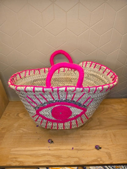 Mini Panier Souk Oeil - Ij Beldi