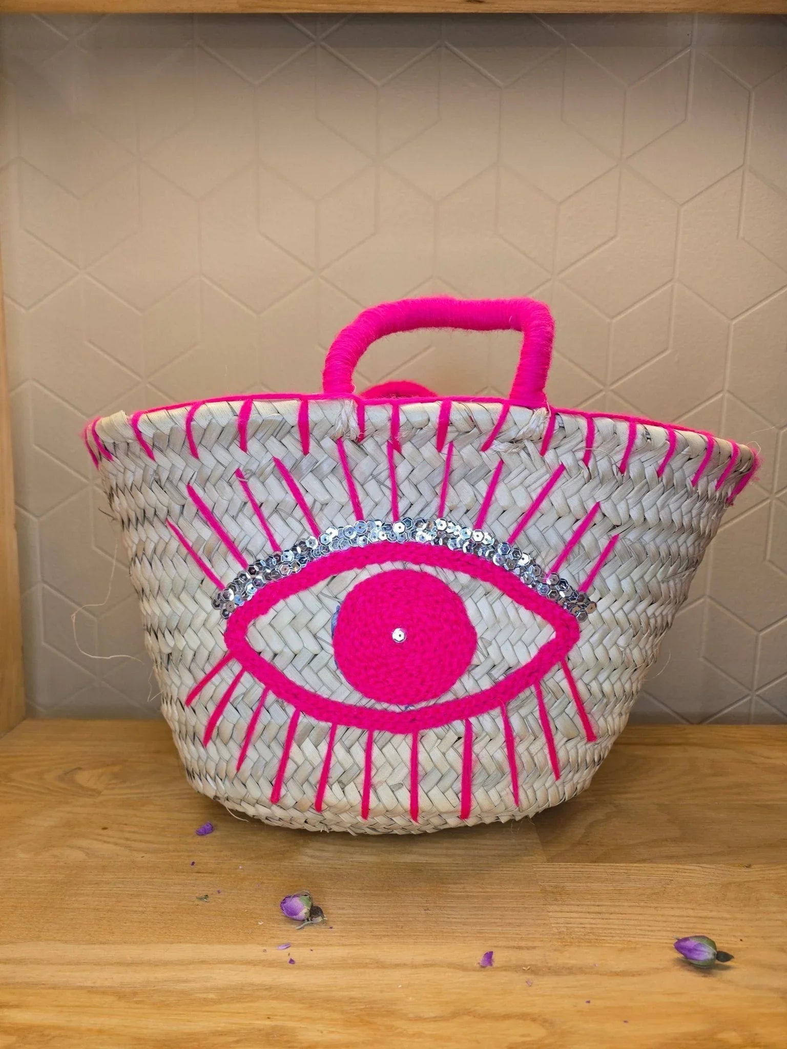 Mini Panier Souk Oeil - Ij Beldi