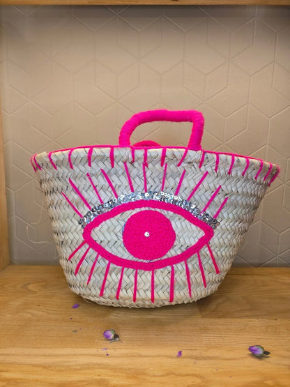 Mini Panier Souk Oeil - Ij Beldi