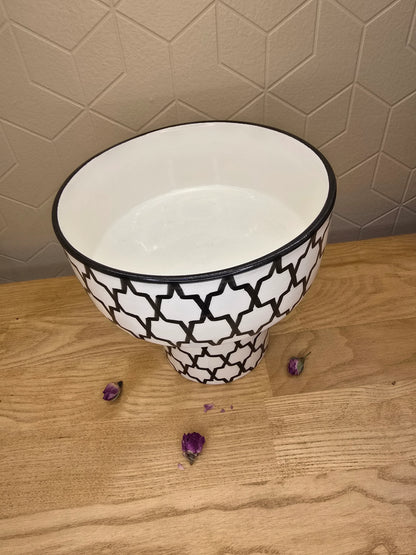 Coupe Zwak Noir et Blanc - Ij Beldi