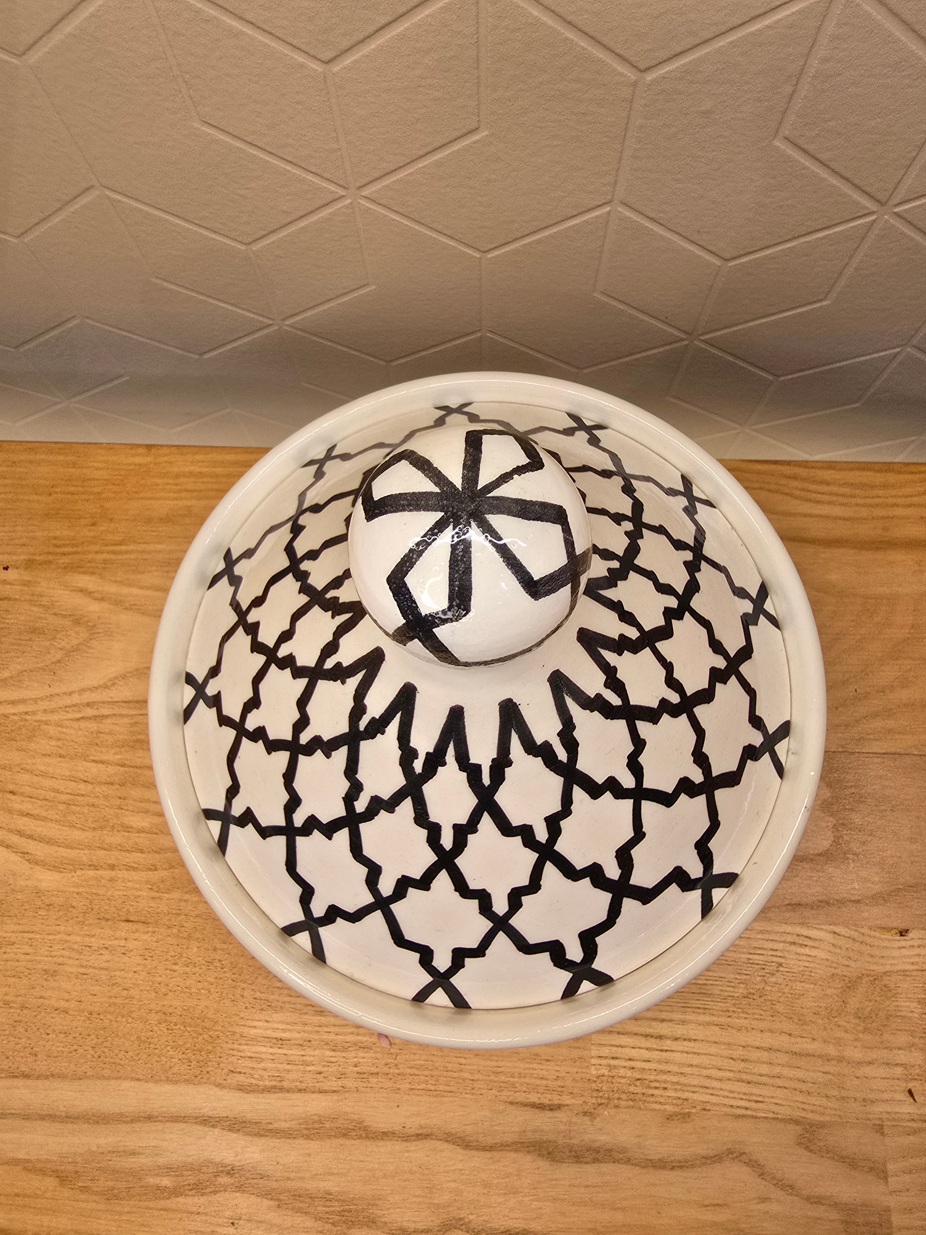 Tajine Zwak Noir et Blanc - Ij Beldi