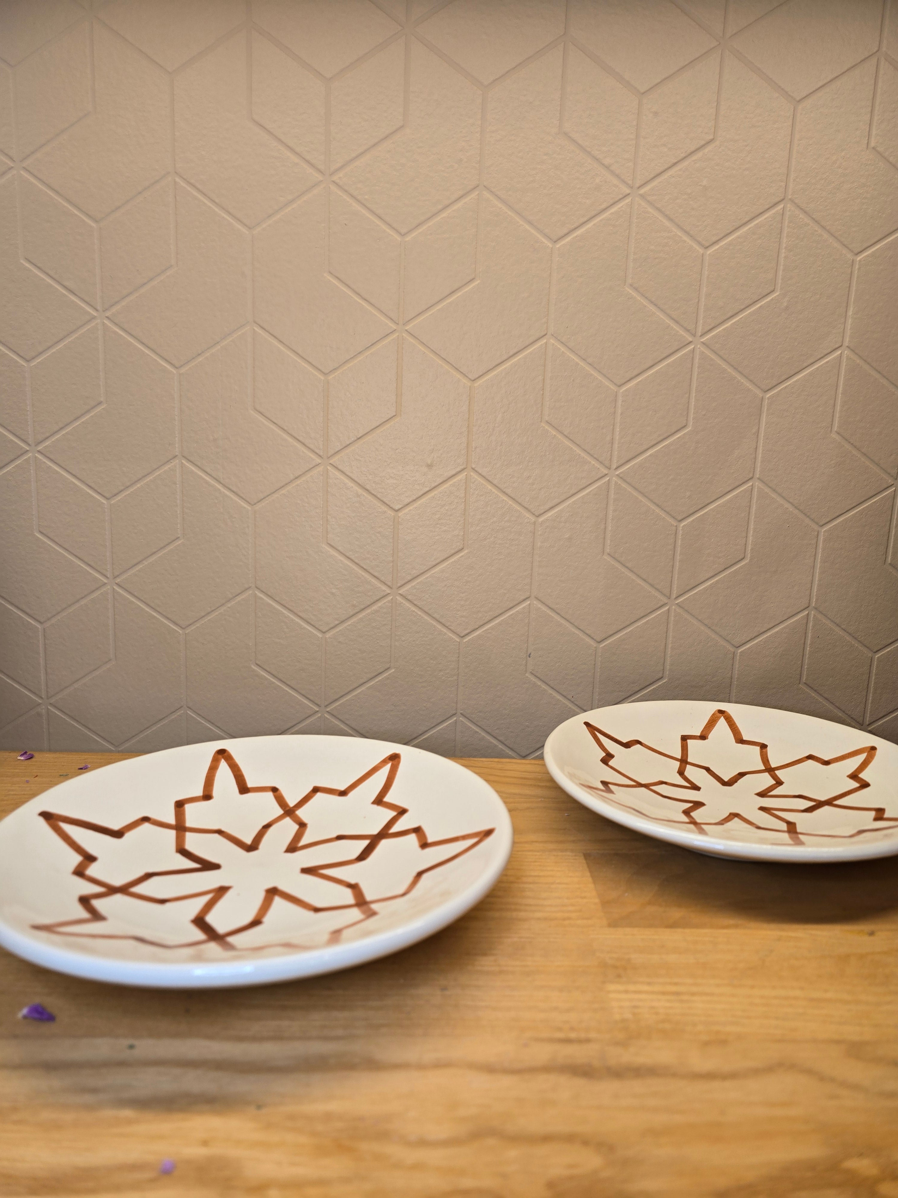 Assiette à Dessert Zwak Terracotta - Ij Beldi